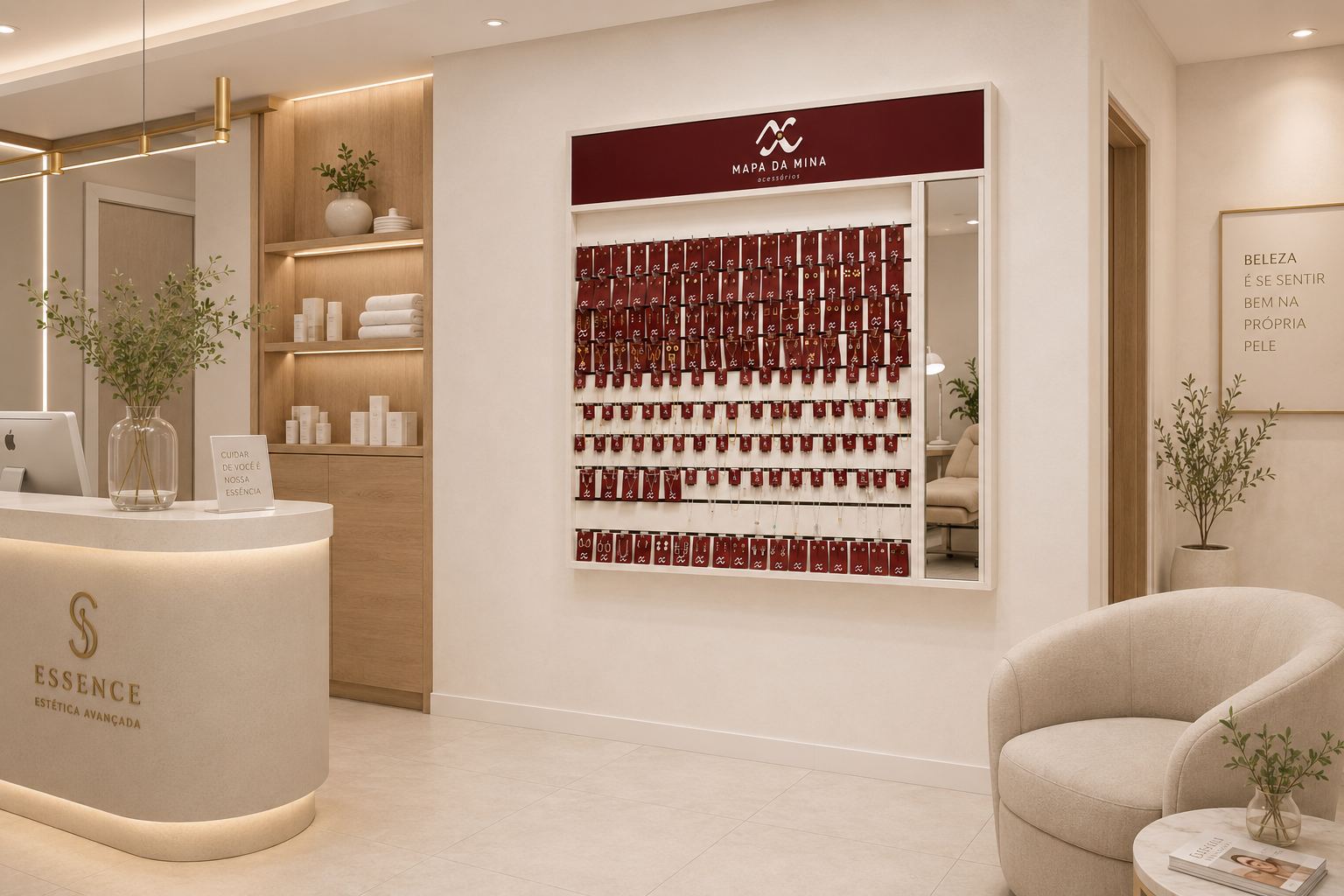 Store in Store em clínica de estética