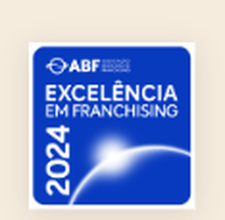 Selo ABF Excelência em Franchising 2024