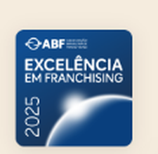 Selo ABF Excelência em Franchising 2025